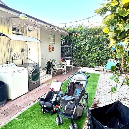 Quiet & Centrally Located House - Private Parking, Laundry And Storage For Luggage 迈阿密 外观 照片